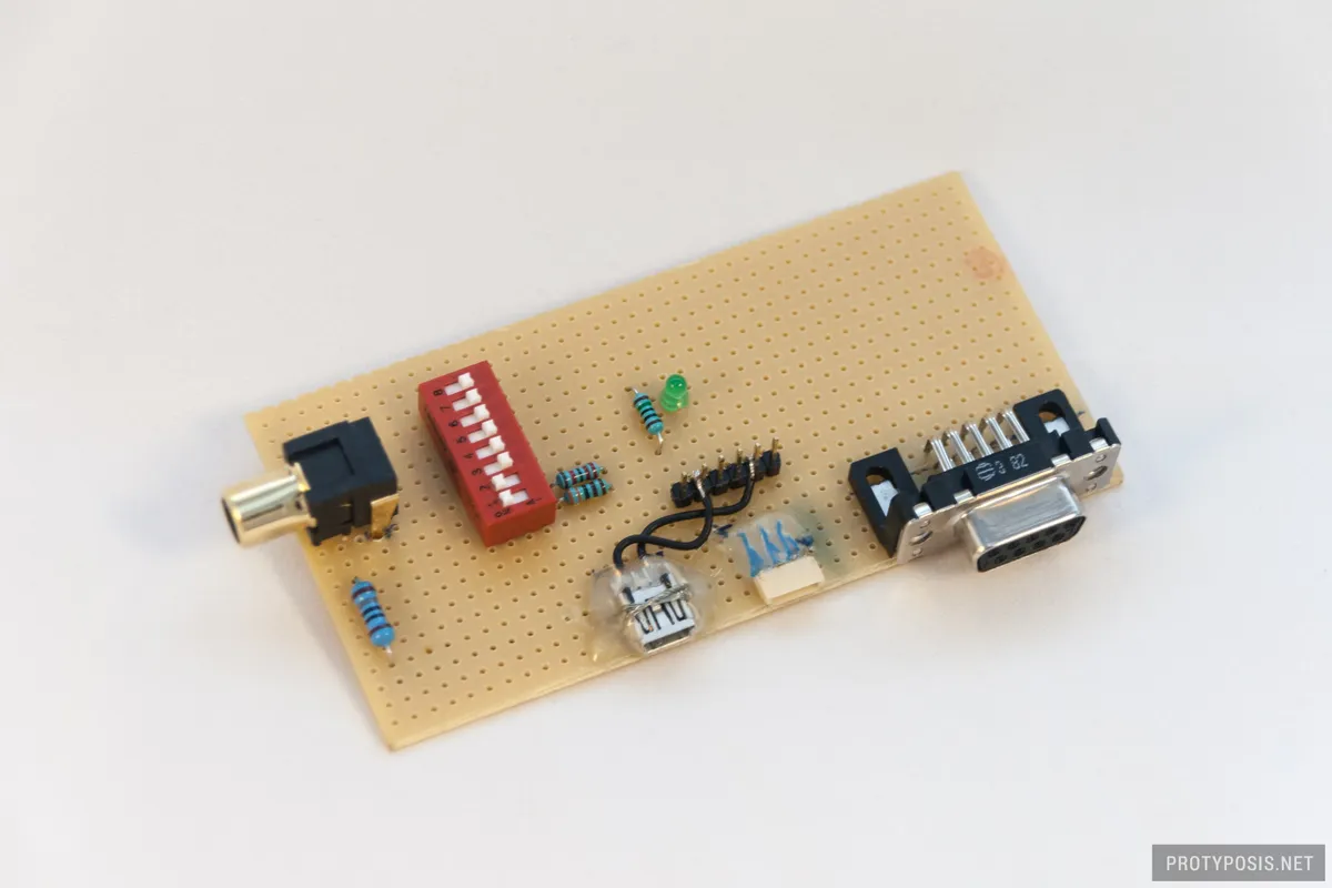 Assembled board (front)
