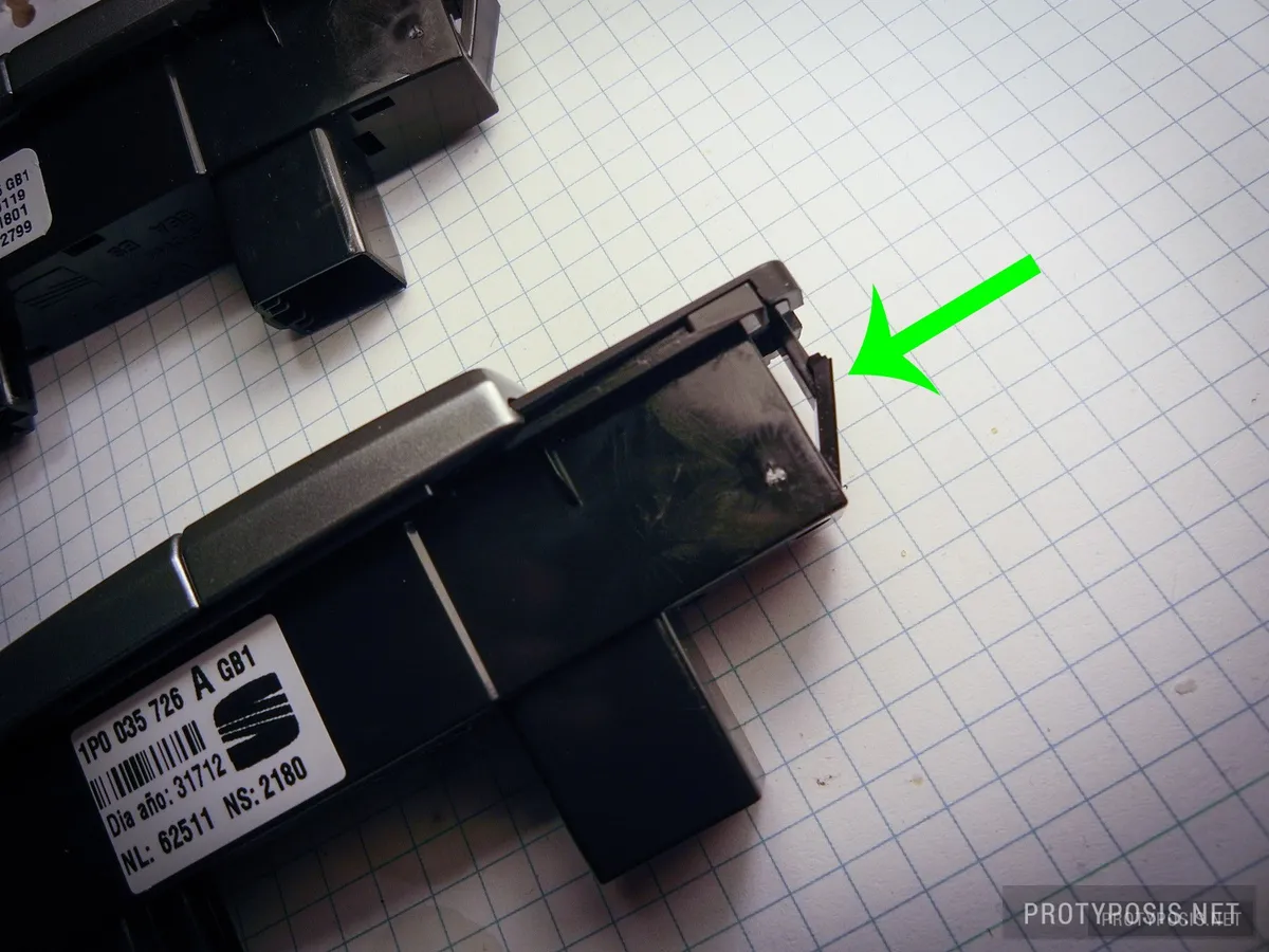 Step 2c: the hook to release