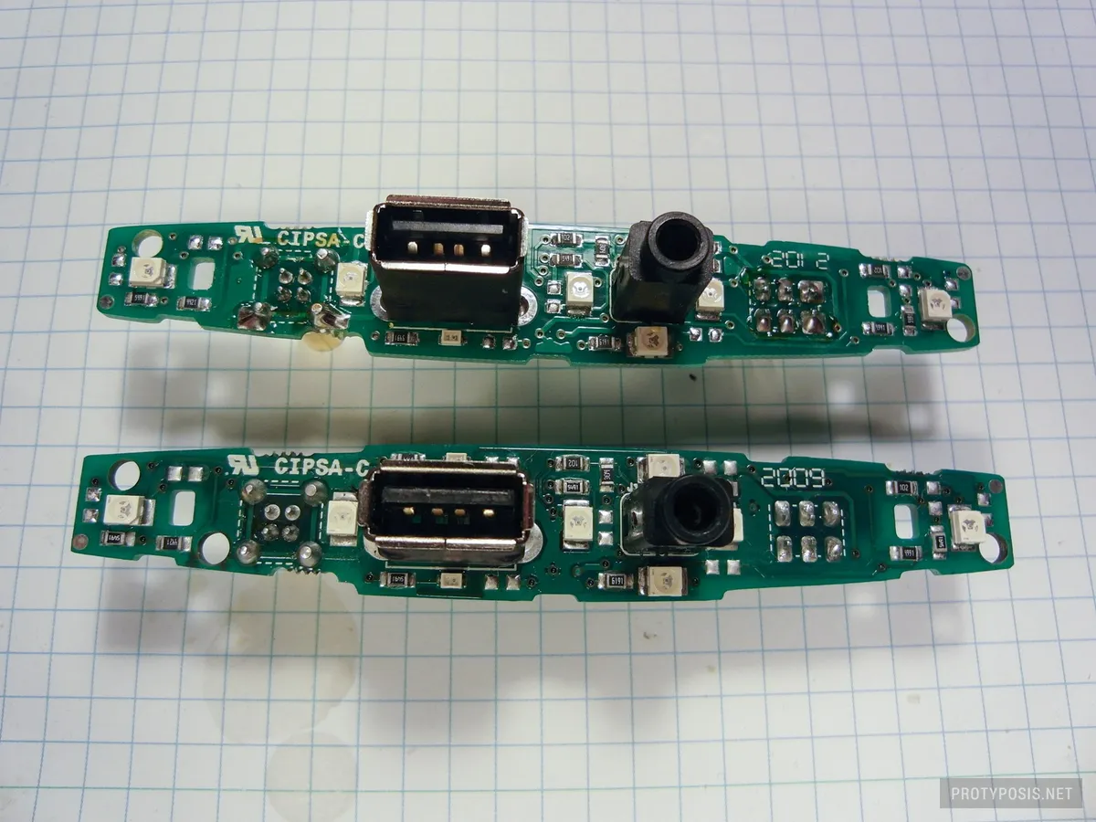 Circuit boards front