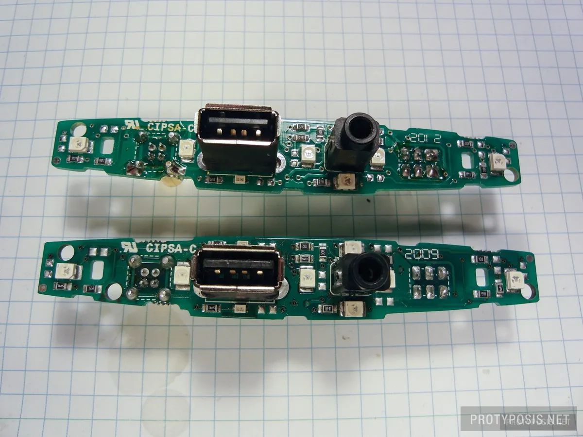 Circuit boards front