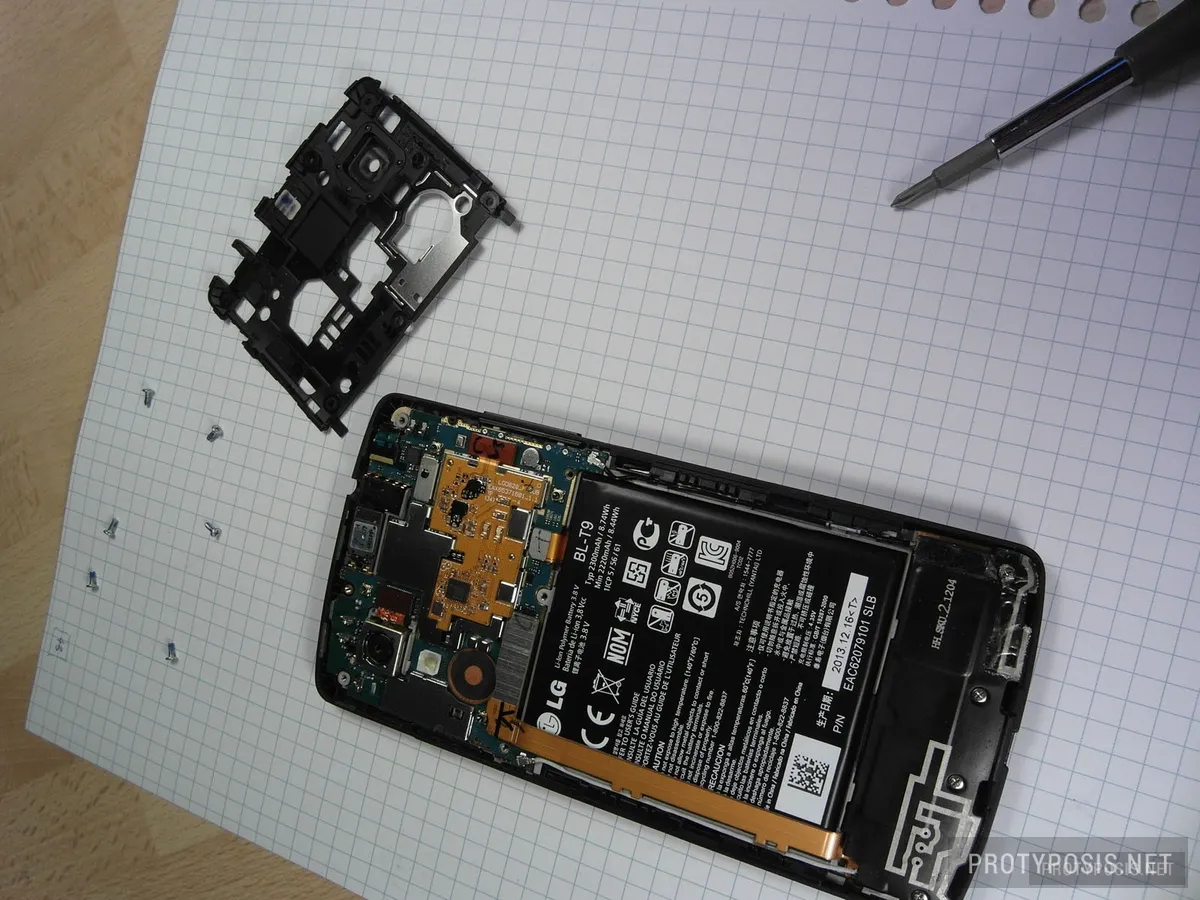 2) Motherboard cover removed