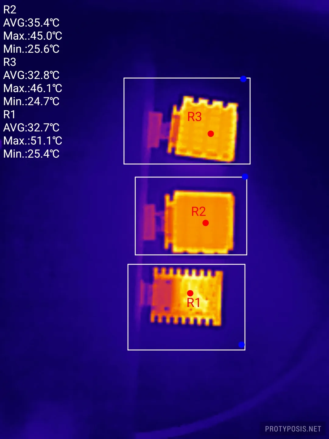 ESP32-C3-Zero comparison with heatsink (back)
